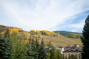 Photo of our Vail vacation rentals during fall in Vail